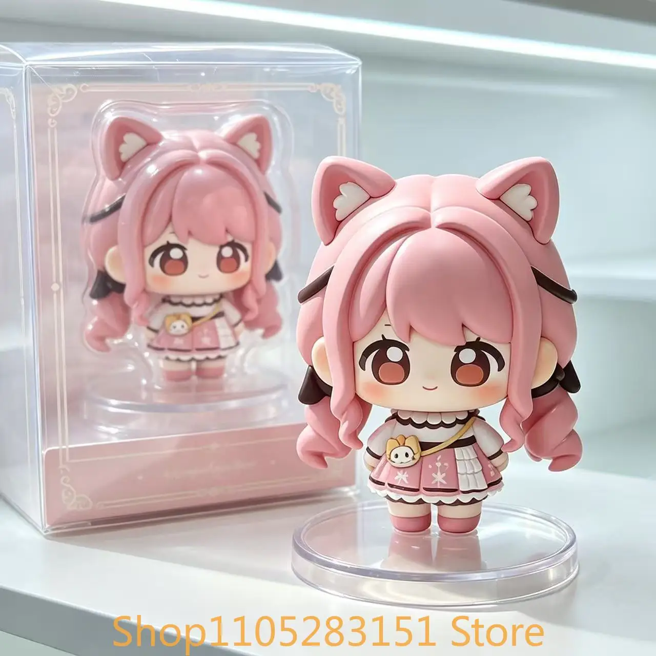 Infinity Nikki Anime Cosplay Q Version PVC Figure Model Statue Desktop Ornament Mascot Student Accessory Mascot Fans Gift view 4