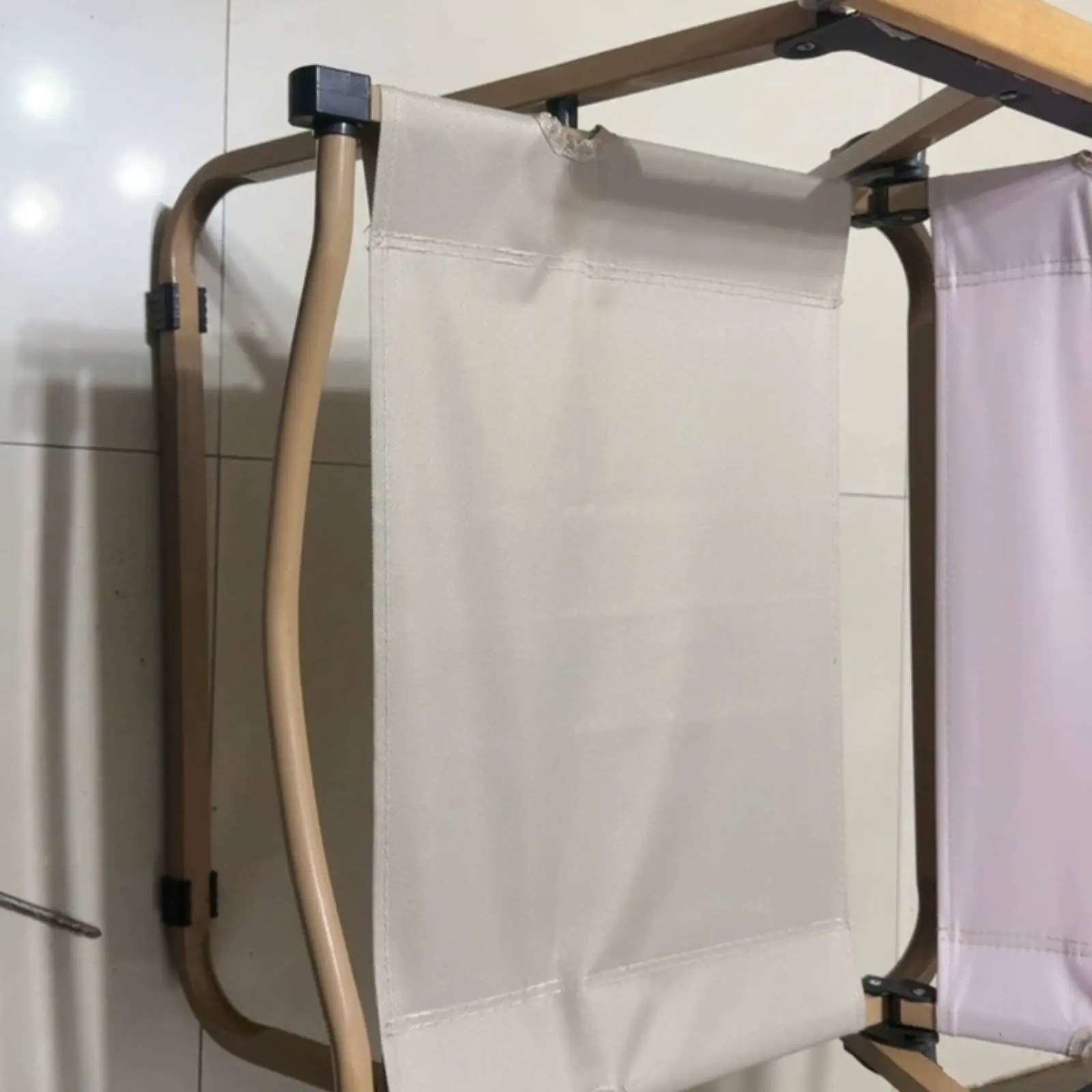 Folding Camp Chair Replacement Canvas Long-Lasting Folding Chair Replacement Material Furniture Accessory Breathable Fast-Drying
