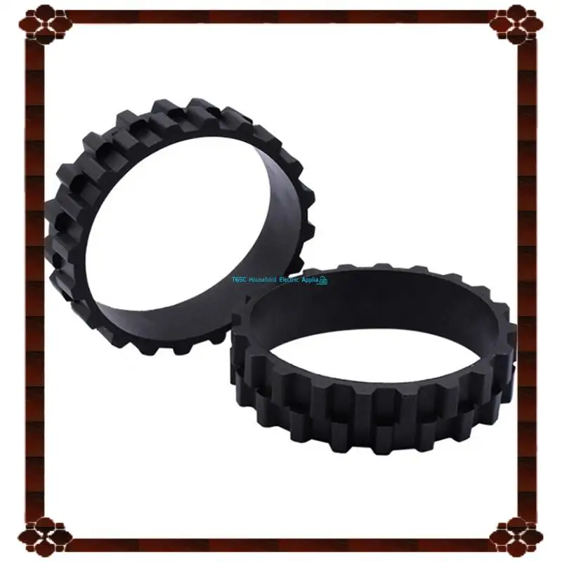 Dostawa 24-godzinna 6 sztuk opony do kół dla Xiaomi Mijia 1C/2C/3C S5 Series/T6/T7 kółka do odkurzacza robota wymiana antypoślizgowa Pa