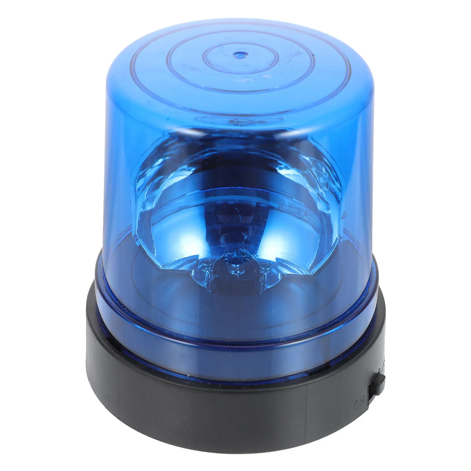 LED Warning Lamp Imitation Rotating Red Flashing Alert Light Creative Police Role Play Emergency Decoration Gift for