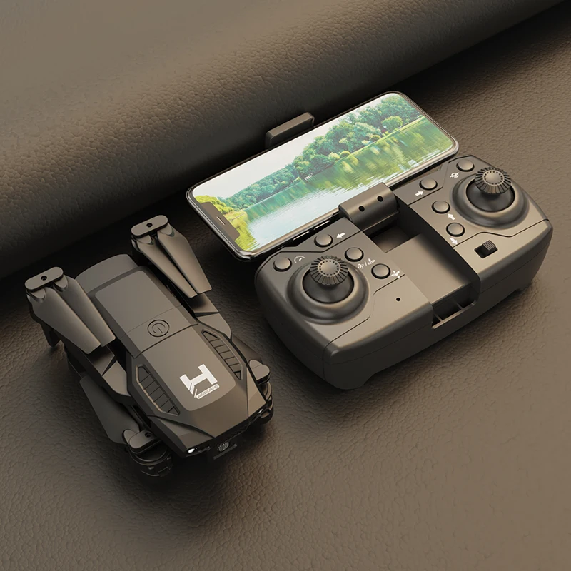 2.4G 6-osiowy żyroskop Mini Drone Quadcopter Szerokokątny 4K HD Podwójny aparat WIFI RC Helikopter Dron Zabawka Tryb bezgłowy Prezenty dla dzieci