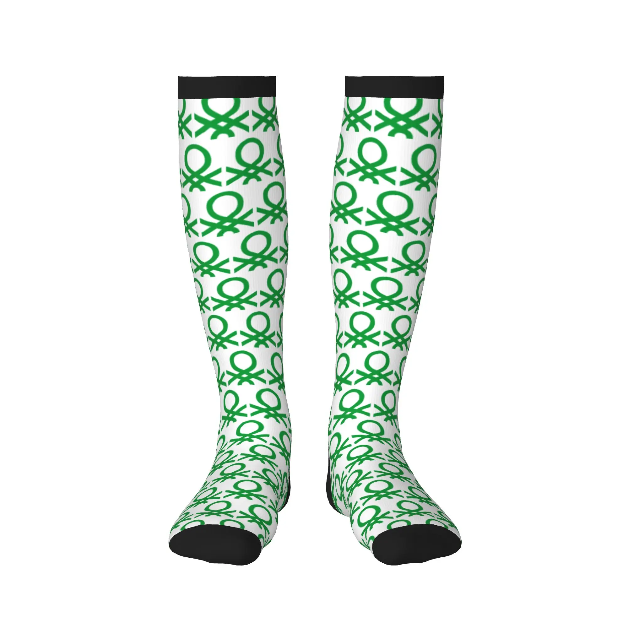 United Colors Of Benettons Men's Sports Compression Socks Unisex Novelty  Spring Summer Autumn Winter Dress Socks view 2