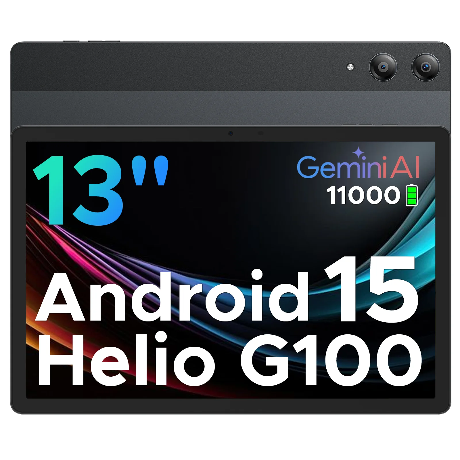 2-in-1 tablet PC DOOGEE Tab E3 Pro 13 inch Android 15 Gemini AI 32GB RAM (8 + 24) 256GB batterij mAh Helio G100