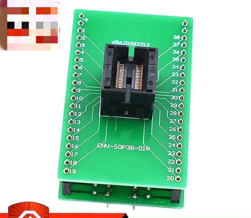 TSSOP38/SSOP38 chip IC burning socket aging test programming socket 656J0382212 original WELLS