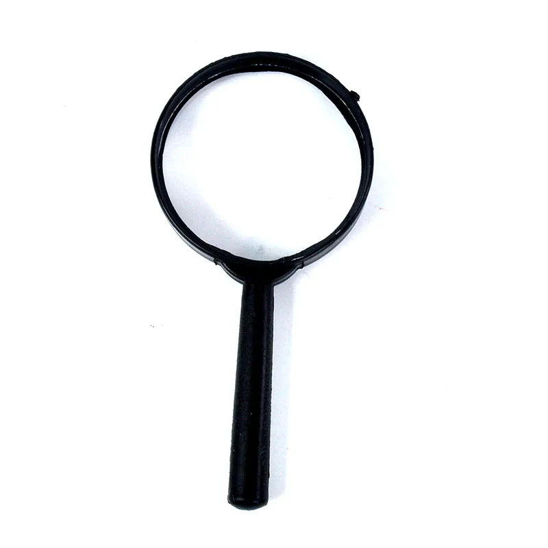 1Pc 60mm 5X Magnifier Handheld Reading Magnifying Glass Lens Jewelry Loupe Zoomer