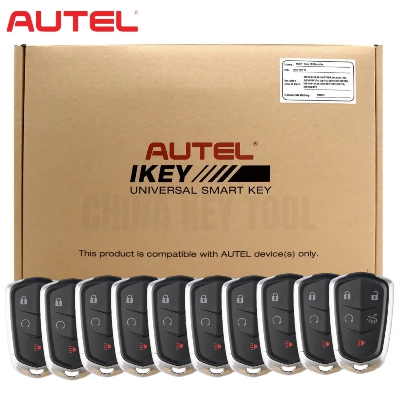 10PCS Autel IKEYGM005AL Universal Smart Remote Key 5 Buttons For GM-Cadillac Global version