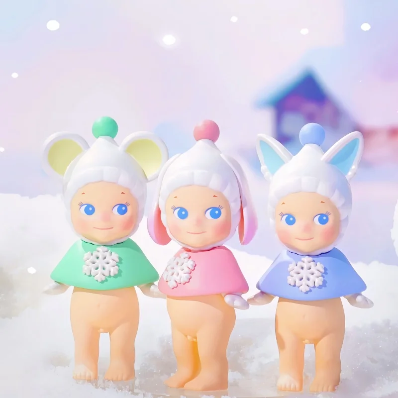 Hot Selling Authentic Sonny Angel Winter Dream Series Blind Box Mini Cute Doll Handmade Desktop Decoration Toy New Year'S Gift