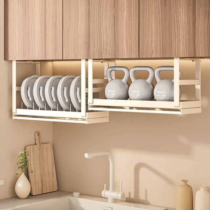 kitchen-hanging-bowl-rack-dish-storage-shelf-plate-drying-rack-sink-mounted-bowl-drainer-cabinet-under-shelf-dishware-holder