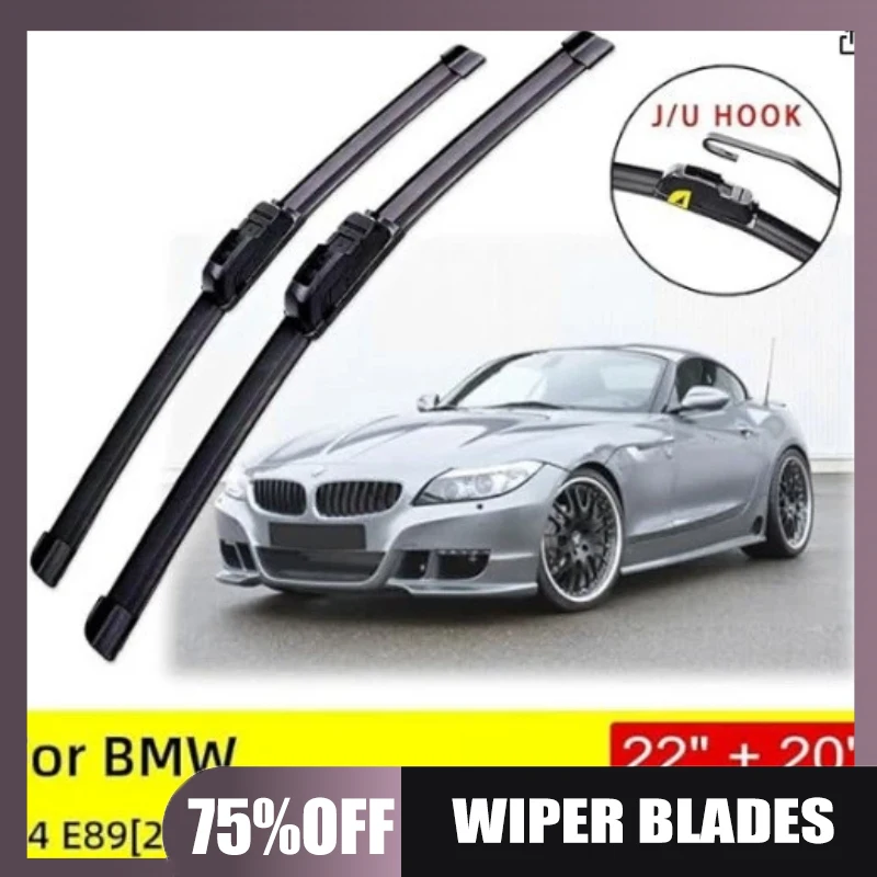 

Suitable for BMW Z4 E89 2009-2017U wiper 22' + 20' 2 piece set of wiper blades