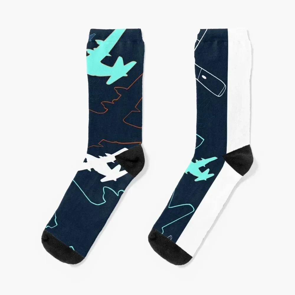 

Flight Socks kids Novelties Luxury Woman Socks Men's