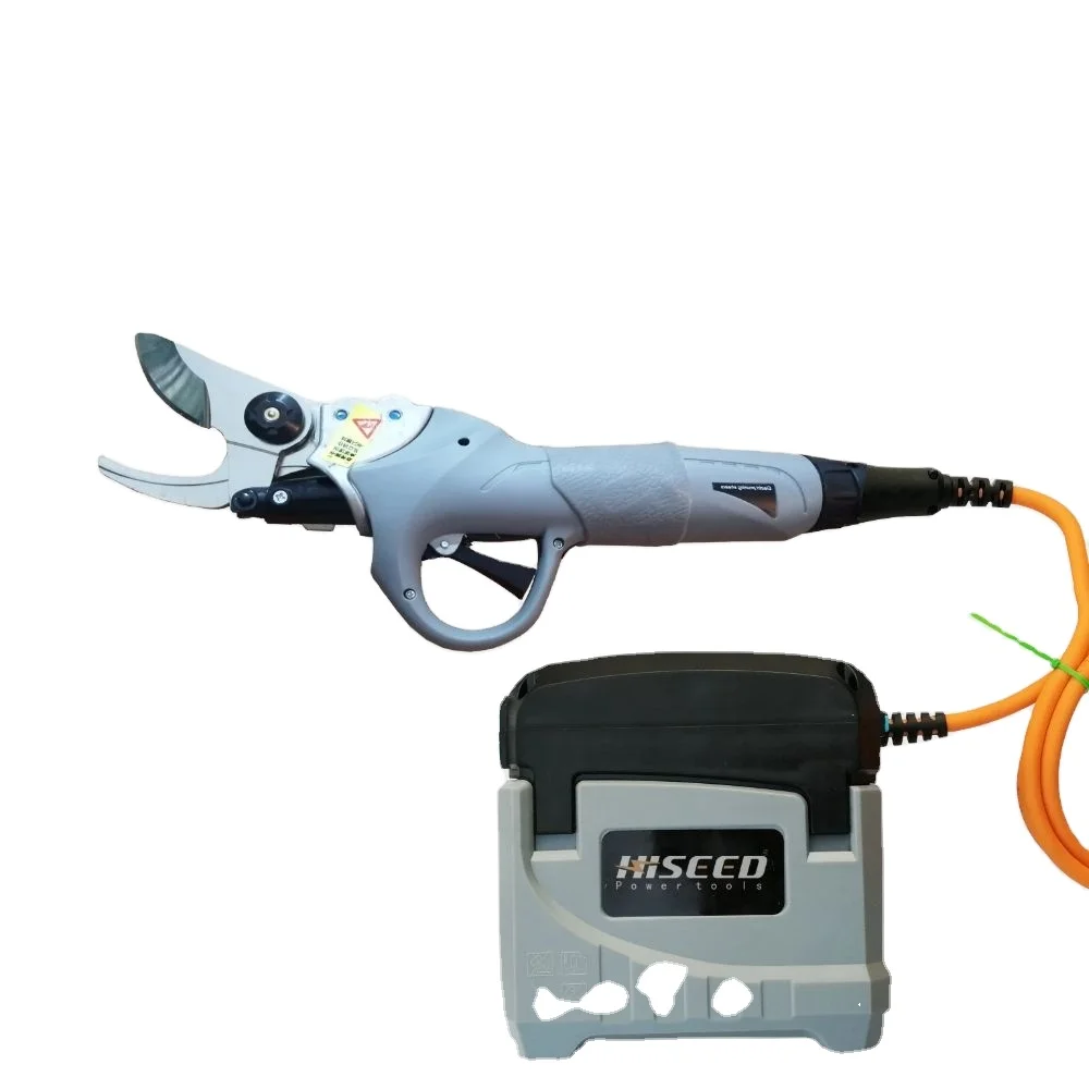 Adjustable Cutting Diameter Women Used Lithium Ion Battery Powered Horticulture Light Weight Electric Pruning Shears