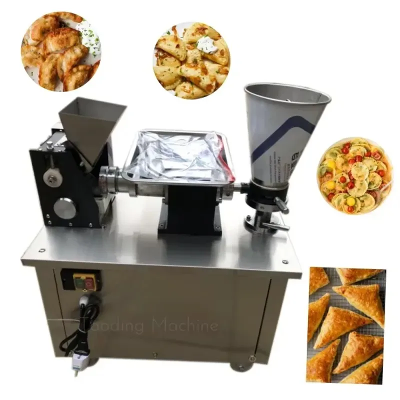 Stainless Steel Pork Pie Making Machine Dumpling Making Spring Roll Machine Empanada Meat Pie Making Machine