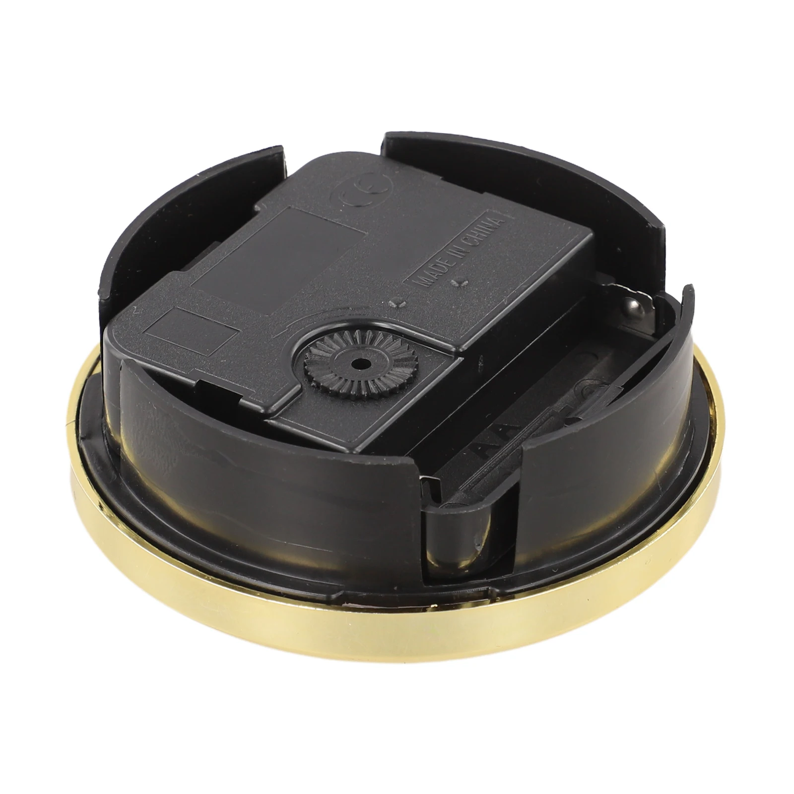 80MM Clock Insert Clock Movement Replacement Crafts Black Arabic Numerals Colored Trim Fits 2.8 Inch Round Hole