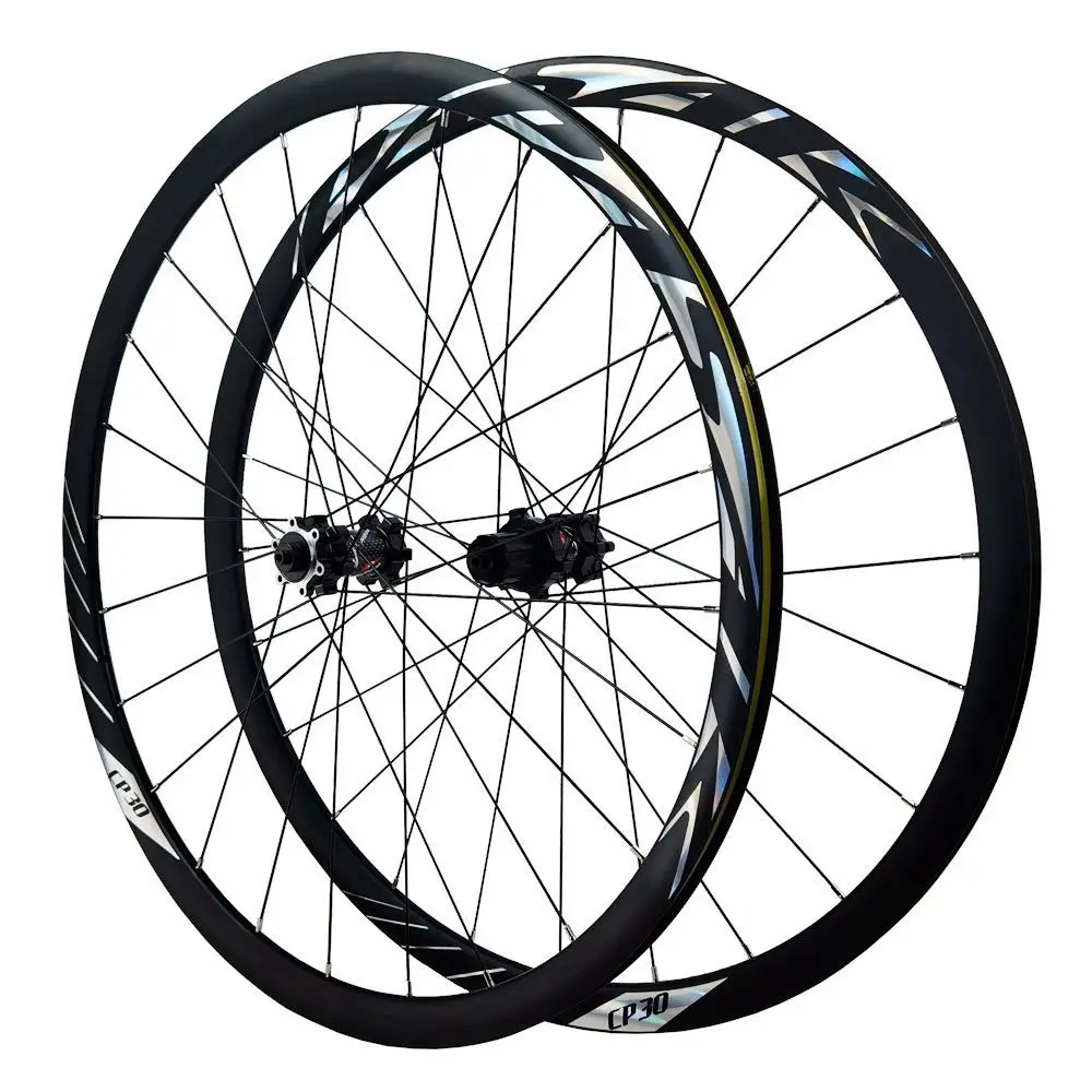 700C Road Bike Rims 30mm 36mm Depth 24h Inner Width 18mm For Gravel Bicycle Wheel 700x23c-45c Tire Presta Valve 24 Holes