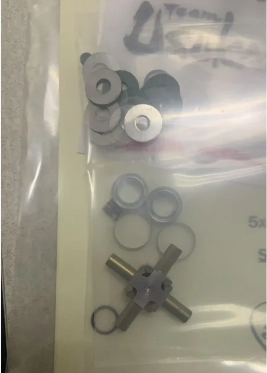 RC Car Differential Rebuild Kit Metal Cross Axle Bearings Washers for 1/10 Scale RC Drift Cars