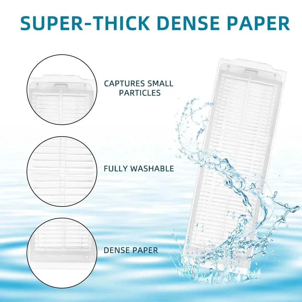 Для робота-пылесоса Xiaomi S10 S12 T12 B106GL/ швабра 2S XMSTJQR2S/3C B106CN Запчасти Аксессуары Основная боковая щетка Фильтр Швабра