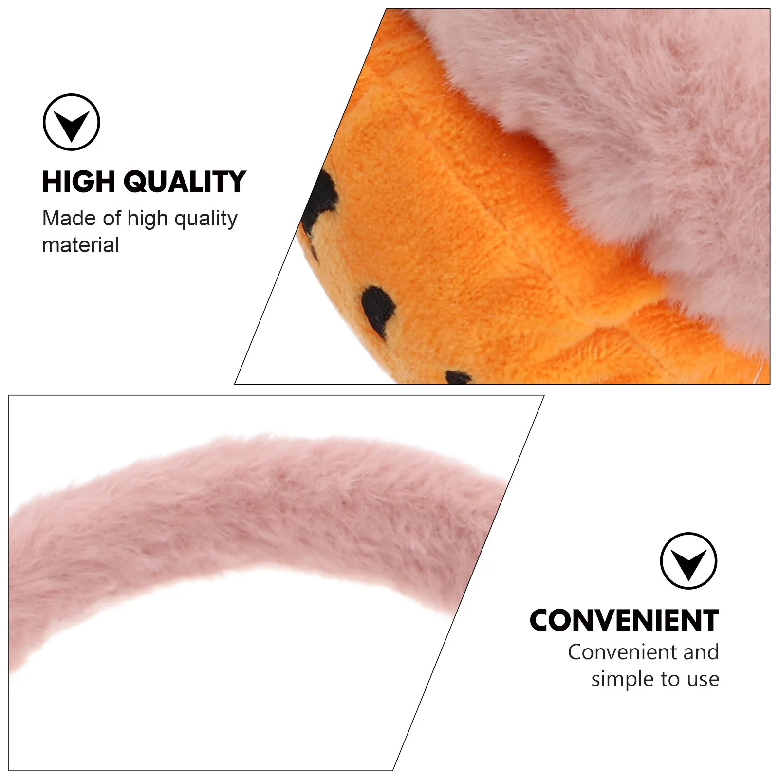 الحفاظ على الشتاء غطاء للأذنين نمط الجزرة الكرتونية للأطفال للجنسين الأذن دفئا لطيف المحمولة تصميم الكرتون الجزرة غطاء للأذنين #3