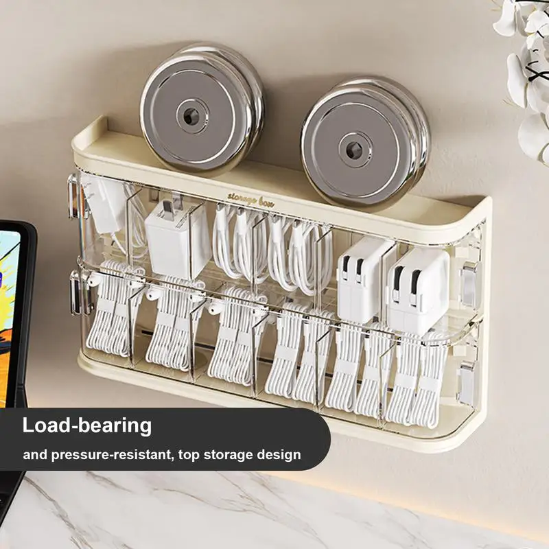 

Data Cable Drawer Organizer Box Wall Mounted Multi-Layer Storage Box Drawer Organizer Removable Home Organizer Multi-Functional
