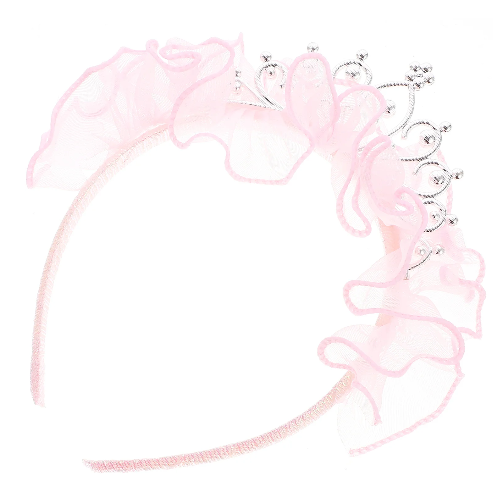 

Attractive Crown Headband Exquisite Craftsmanship Party Headdress for Photo Prop Birthday Christmas Decoration
