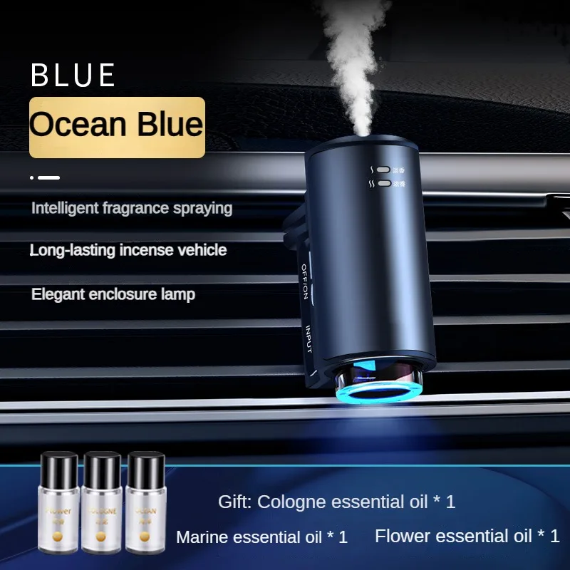 Car Air Freshener Diffuser Intelligent Spray Air Outlet Remove Car Perfume Car Gadgets Car Accessories Novelty Auto Flavoring