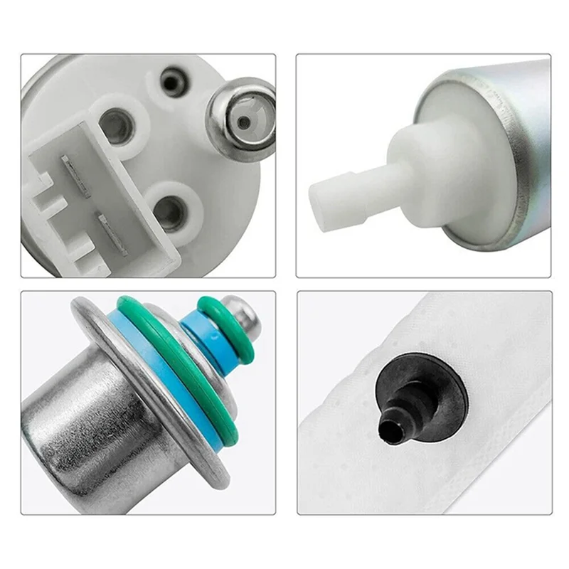 مضخة الوقود الأنيقة 12 فولت مع قطع غيار منظم لـ 03-07 Victory Vegas Kingpin Jackpot Hammer 2520700