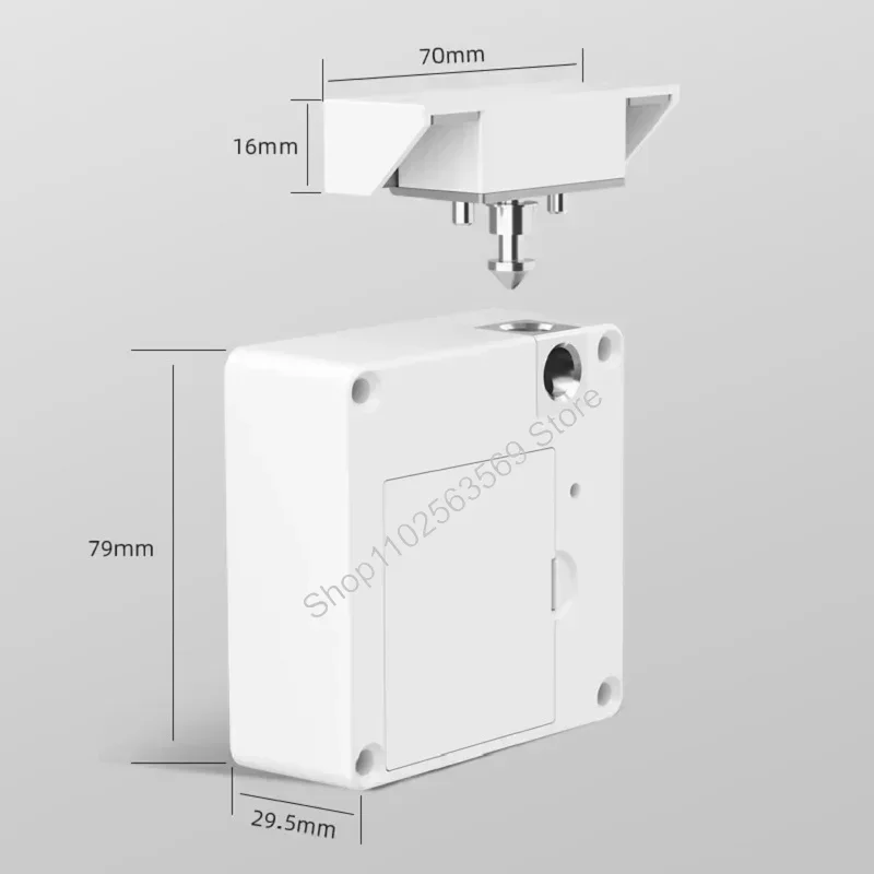 Smart Cabinet lock Invisible Electronic Locks for lockers IC Card NFC Unlock Locker Sauna Cabinet Drawer Smart Furniture Locks