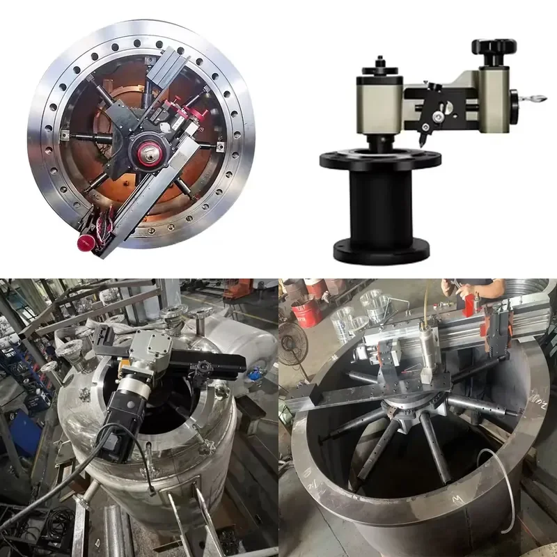 Flange sealing surface waterline repair machine, flange end face processing machine, flange surface processing confidential
