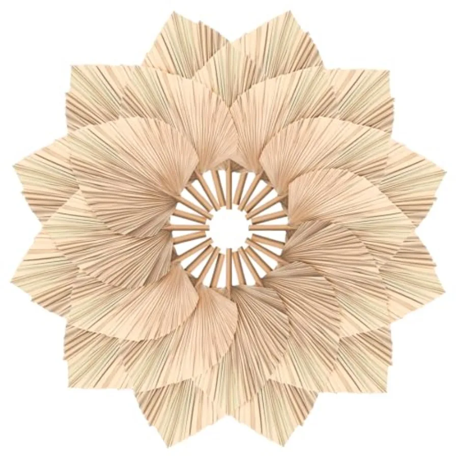 24 Pcs Dried Palm L…