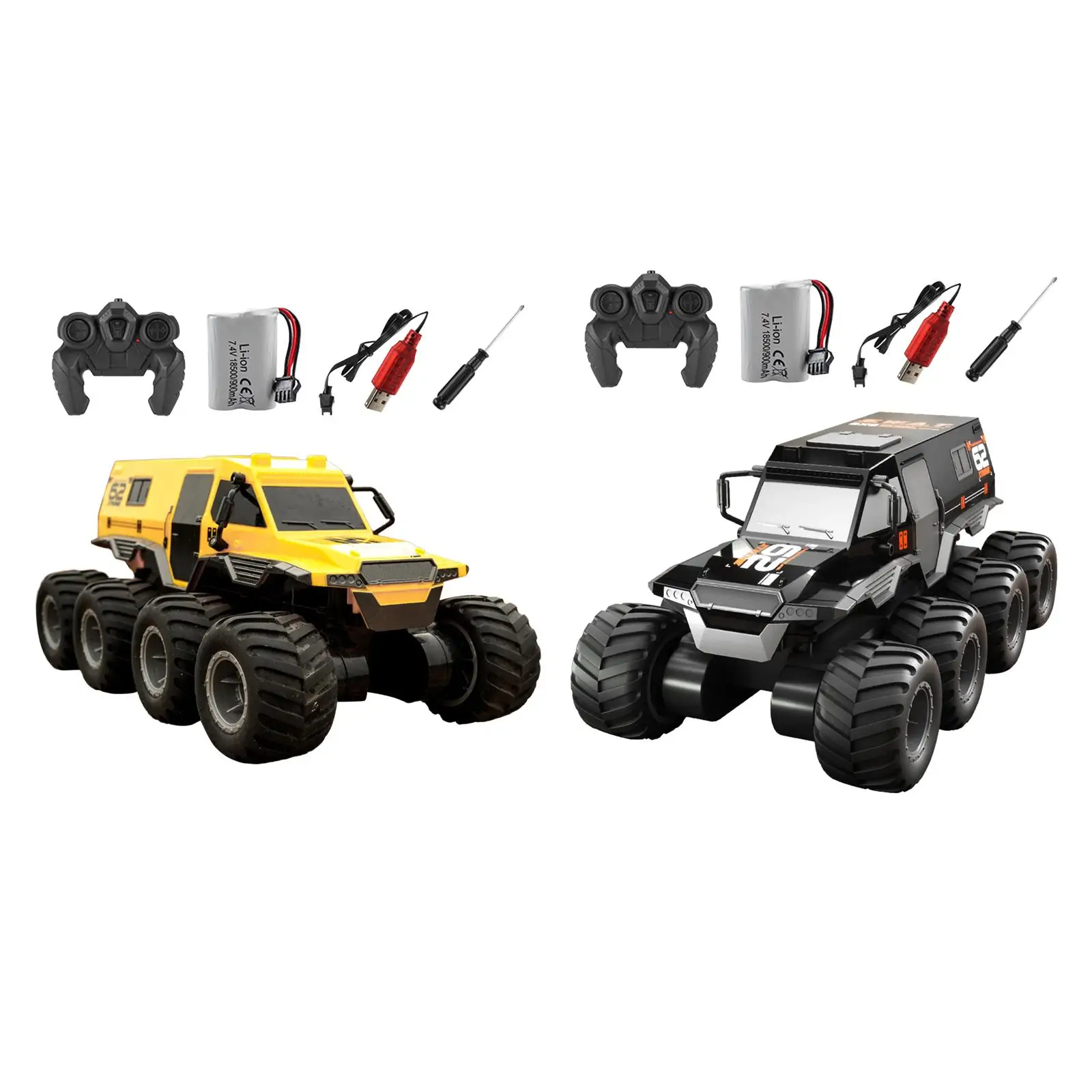 Electric RC Car Strong Driving Wear Resistant Amphibious Remote Control Car