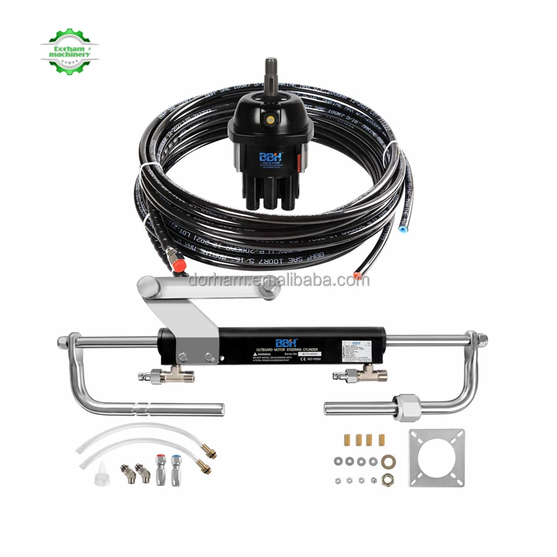 

90HP 150HP 300HP Hydraulic Rudder Ships And Marine Equipment Boat Accessories Hydraulic Steering Systems Boat Hydraulic Rudder