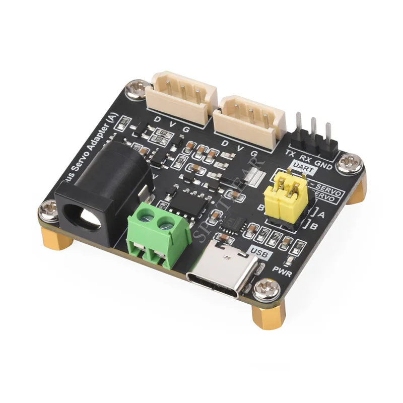 

Bus servo driver board designed compatible with ST/SC series bus servos Compact size and easy integration