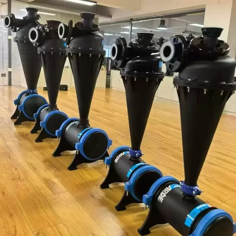 2 3 4 Cun Sand Gravel Centrifugal Filter for Micro Spray Drip Sprinkler Irrigation Agricultural Water Filtration System
