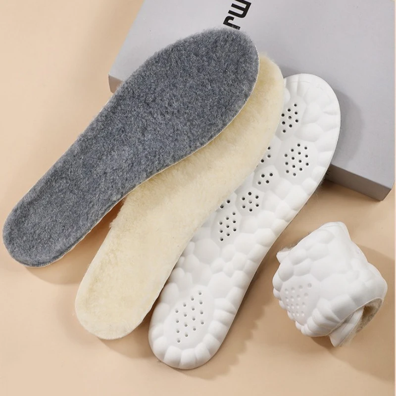 Añadir más plantillas de lana y cachemira, comodidad térmica, transpirable, a prueba de olores, absorbente, desodorante antibacteriano, botas Ugg Stay Joss-stick