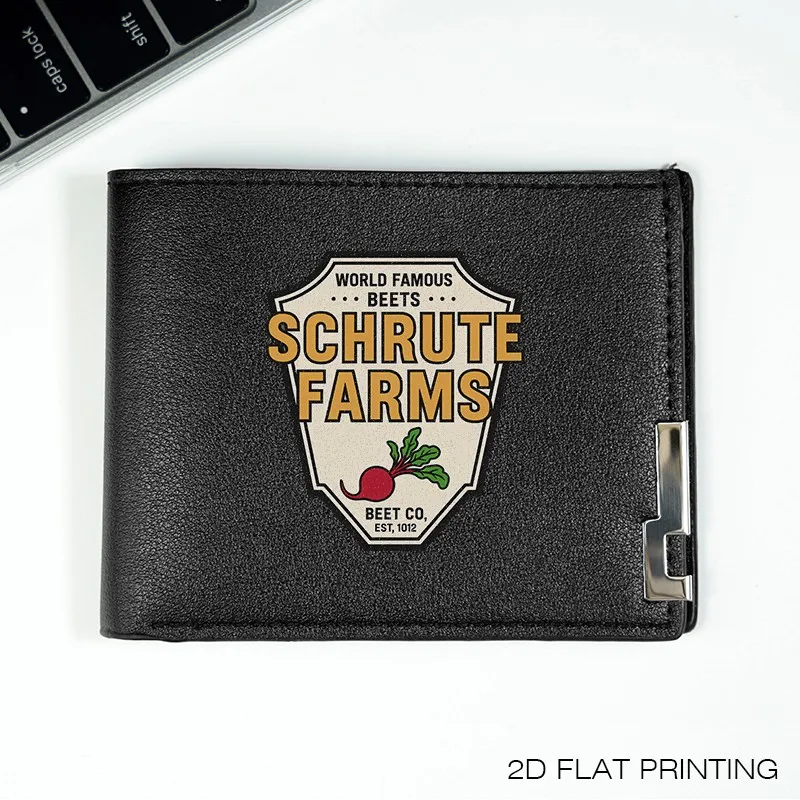 SCHRUTE FARMS กระเป๋าสตางค์หนัง PU ระดับพรีเมียม ดีไซน์เรียบง่ายสำหรับผู้ชาย ทนทาน น้ำหนักเบา สไตล์ธุรกิจ ใช้ได้ทุกวัน