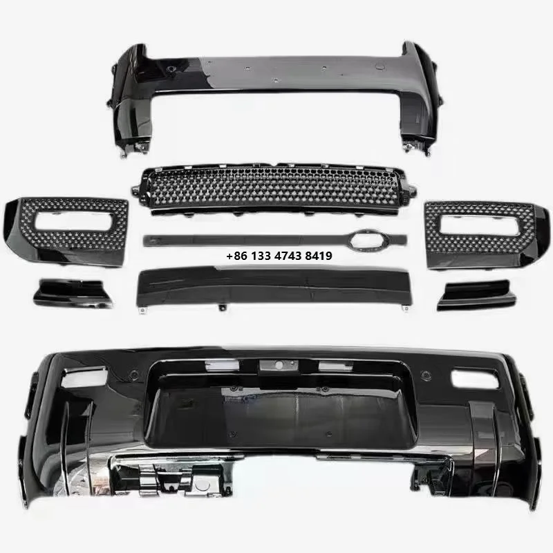 

Car 90 110 Front and rear bumper body kit (with grille) For 90 110 2020 2021 2022 2023 2024 External accessories