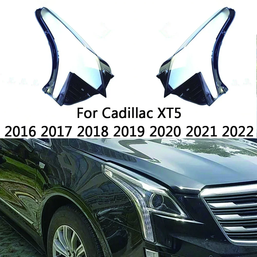 Lampshade Headlamp Lens Shell Replace The Original Glass Car Headlight Cover For Cadillac XT5 2016 2017 2018 2019 2020 2021 2022