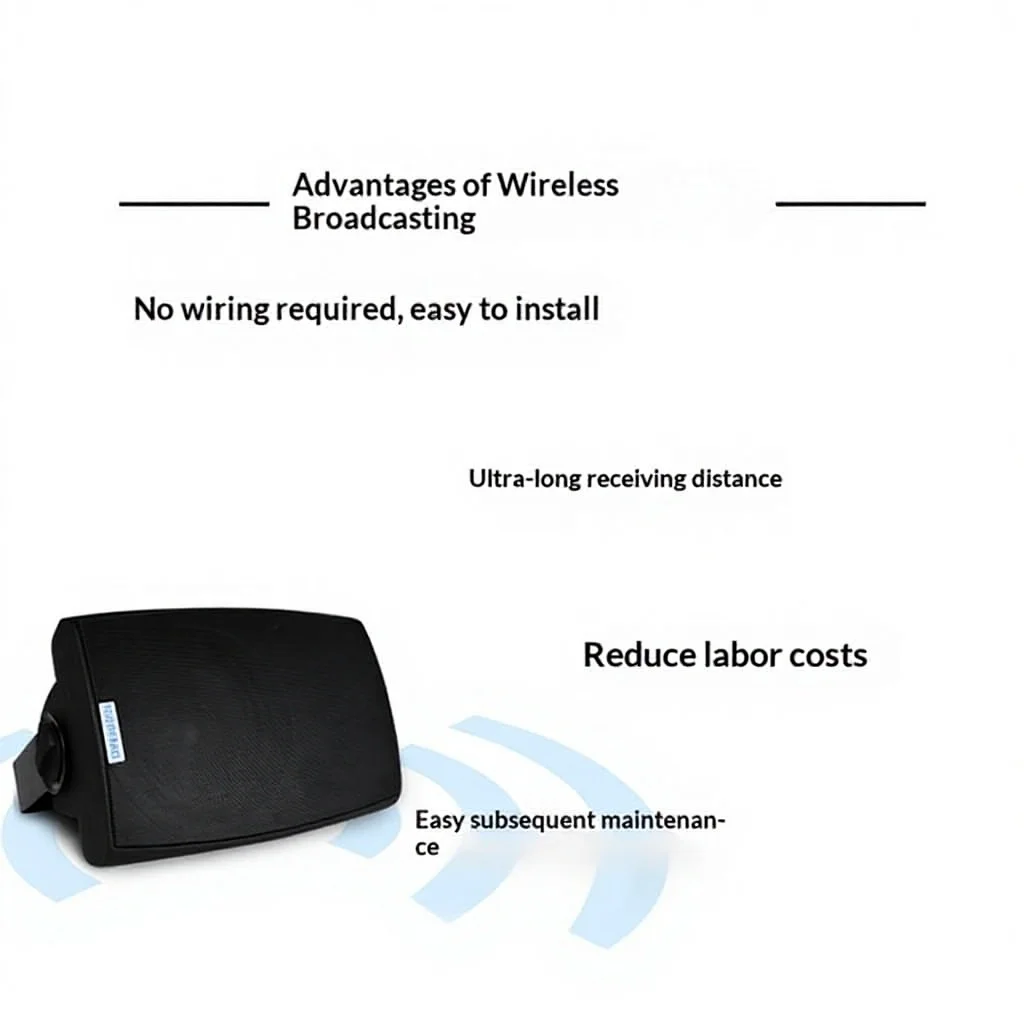 Hot NIORFNIO Indoor Wall-Mounted Wireless FM Background Music Speaker System 2-Year Warranty Made China for Scenic Spots Schools
