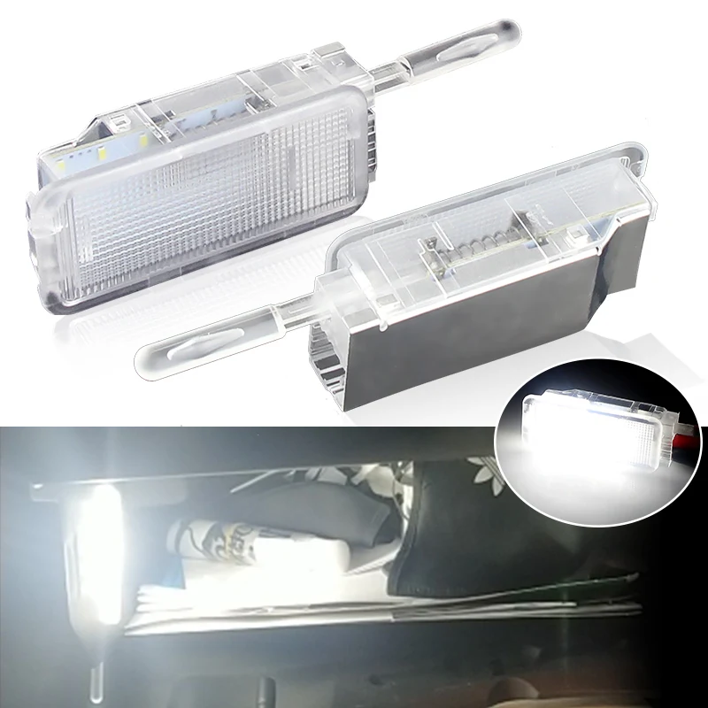1/2PCS LED Glove Box Light for Peugeot 206 207 306 406 307 406 407 607 806 for Citroen C2 Picasso Xsara -Interior Glove Box Lamp