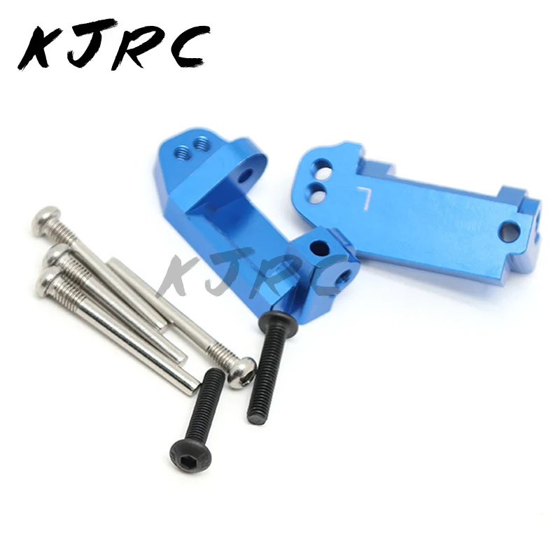 1/10 Metal Upgrades Parts Kit Suspension Arm Shock Tower Steering Block for Traxxas Slash 2WD VXL RC Car Replacement Accessories