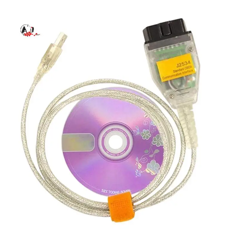 A10E-Hds J2534 Usb Cable For Honda Obd2 Mini Vci Interface J2534 Diagnostic Cable For Toyota Lexus Scion Tis Techstream