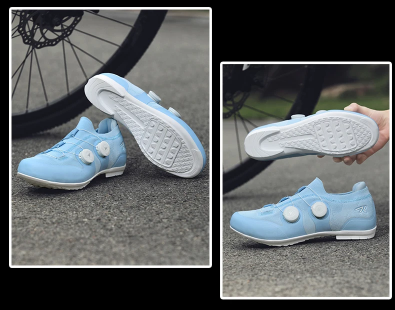 Professionelle Männer Radfahren MTB Schuhe Route Stollen Geschwindigkeit Rennrad Sneaker Racing Frauen Flache Fahrrad Berg Spd Radfahren Schuhe – Detail 14