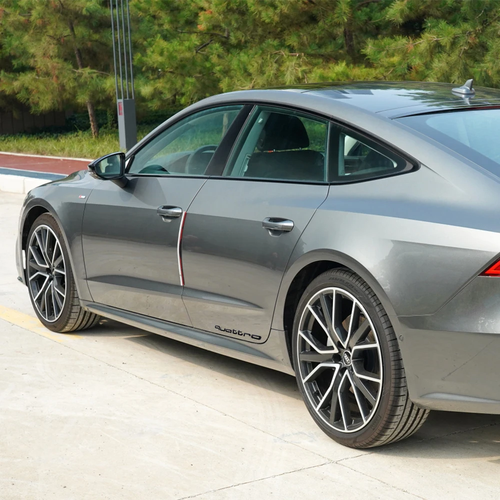 Auto-Aufkleber 3D Aluminium Quattro Emblem Karosserie Heckklappen-Dekoration Aufkleber für Audi TT RS Sline S A4 B8 A3 8P A6 C7 8V B6 B7 S3 SQ5 – Detail 10