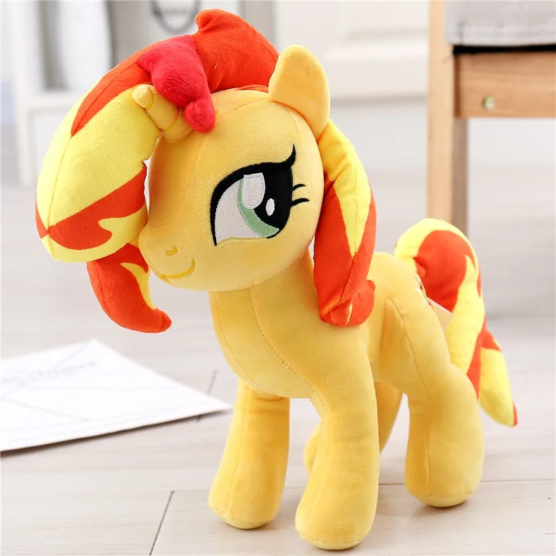 33 cm Kawaii My Little Ponys Action Figure Universo Principessa Luna Principessa Nightmare Mese Gru Macchina Peluche Ragazze Regalo