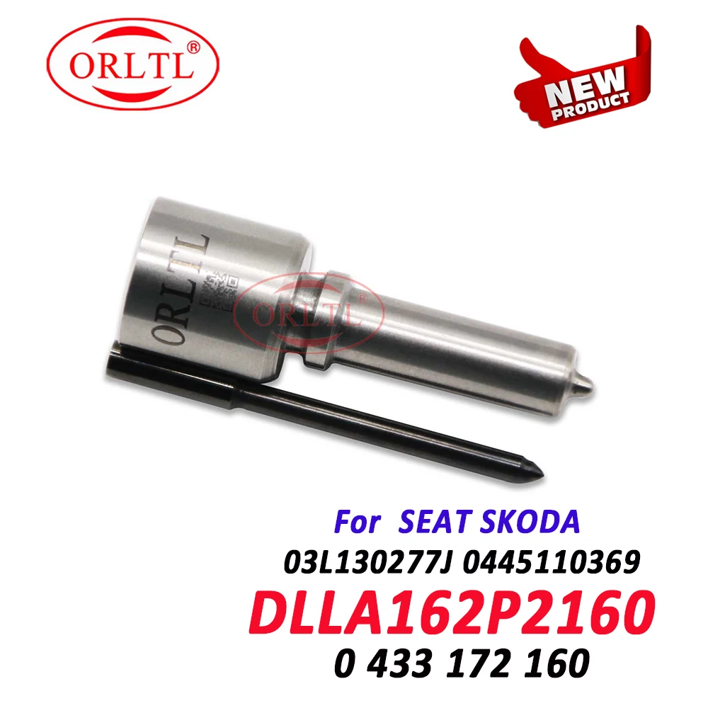 0433172160 Common Rail Nozzle DLLA162P2160 Diesel Injector Nozzle Tip DLLA 162 P 2160 For SEAT SKODA 03L130277J 0445110369