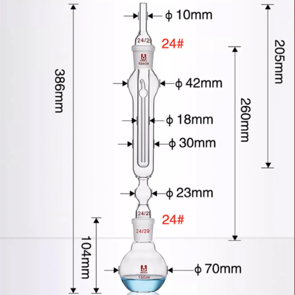 Imagem -04 - Garrafa de Medida para Laboratório Garrafa de Vidro de 150ml