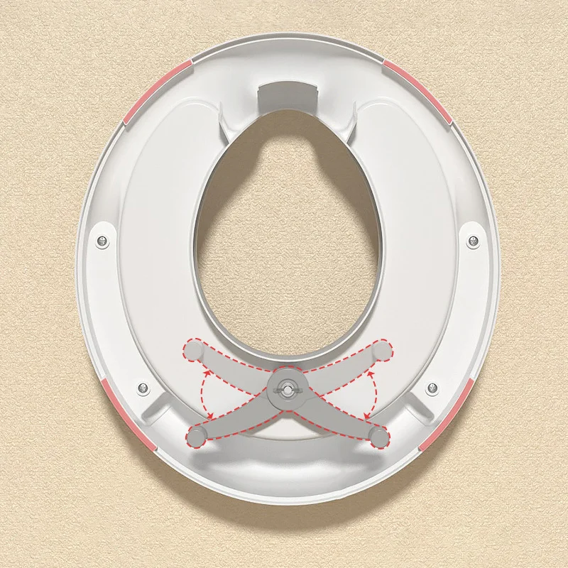 Tappetino per vasino per bambini Maniglia per sedile da allenamento Tappetini per vasino morbidi portatili Toilette per bambini Toilette ausiliaria antiscivolo per uso domestico Riduttore WC per bambini