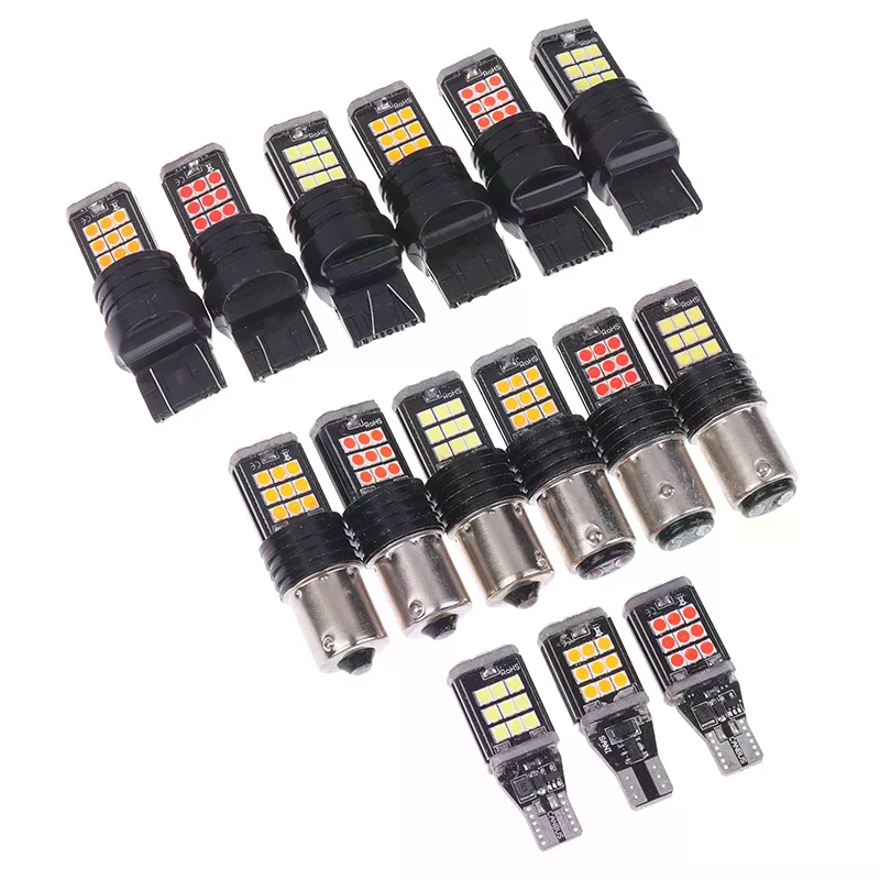 T20 1156 T15 3030 24SMD Led Car LED Reversing Light Car Turn Signal Lamp Brake Tail Backup Red Light