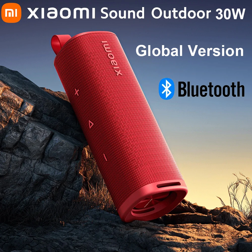 

Оригинальный Xiaomi Sound Outdoor 30 Вт, глобальная версия, портативный динамик, Bluetooth 5,4, сверхдлинный аккумулятор, 12 часов, IP67, TWS, стерео комбинированный