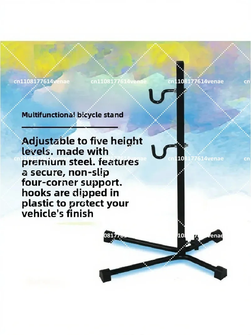 Bicycle Repair Stand, Bike Parking Rack, Display Rack for Home Garage
