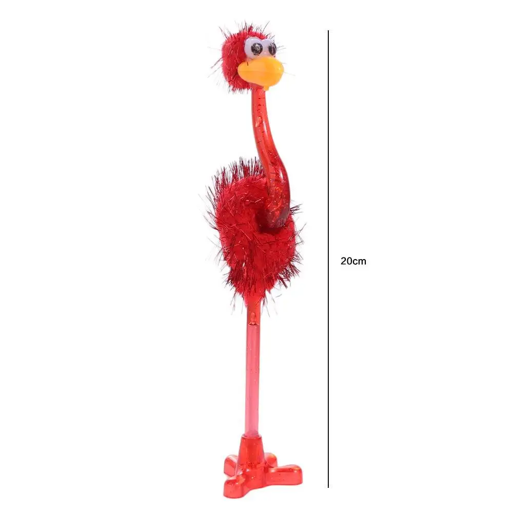 Writing Tools Blue Ink Cartoon Feather Ballpoint Pen Smooth Kawaii Feather Pens Random Color Creative Ballpoint Pen School